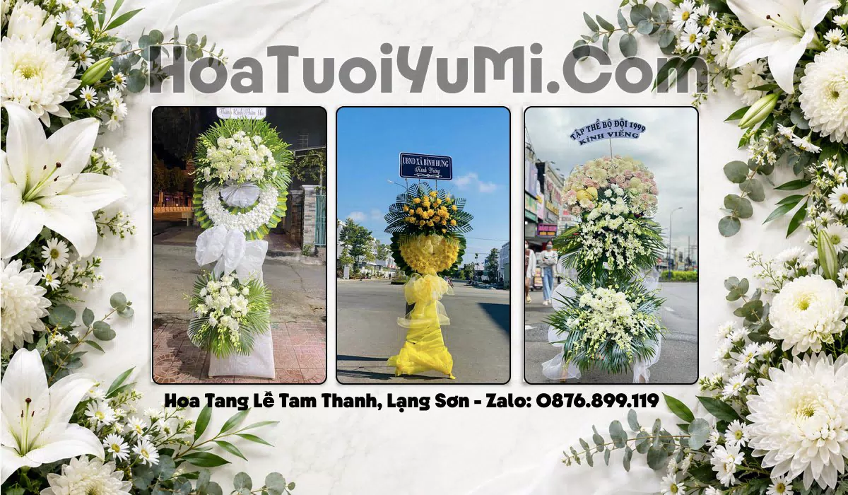 Kệ hoa tang lễ tại Phường Tam Thanh