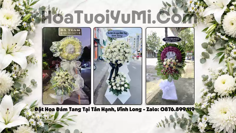 Đặt Vòng Hoa Đám Tang Tại Phường Tân Hạnh, Vĩnh Long