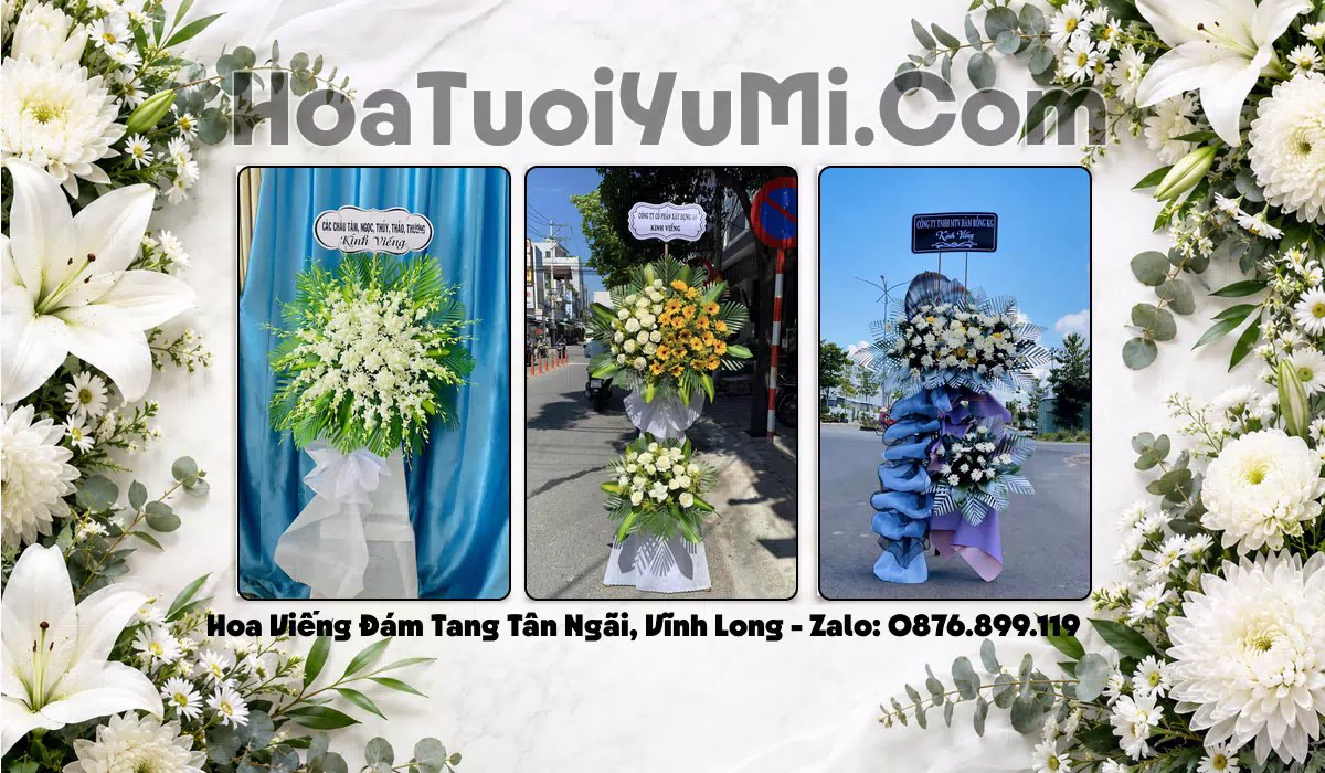 Kệ hoa tang lễ giao tận nơi Phường Tân Ngãi