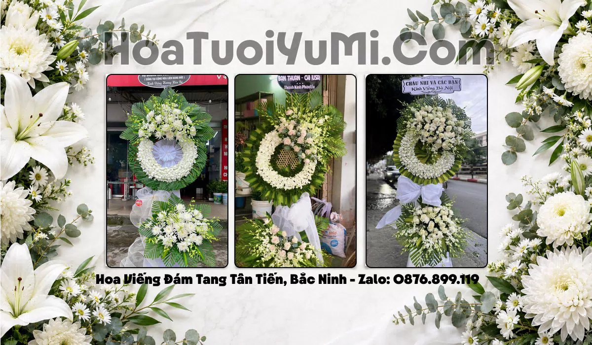Kệ hoa tang lễ Phường Tân Tiến