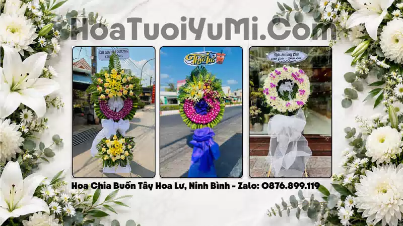 Đặt Vòng Hoa Chia Buồn Tại Phường Tây Hoa Lư, Ninh Bình