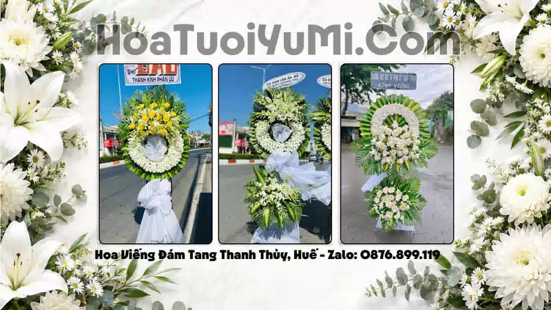 Đặt Hoa Viếng Đám Tang Tại Thanh Thủy, Huế