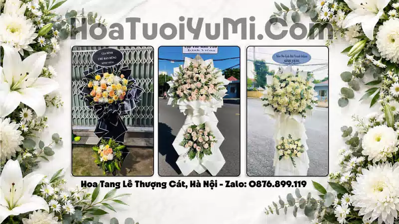 Đặt Hoa Viếng Đám Tang Tại Phường Thượng Cát, Hà Nội