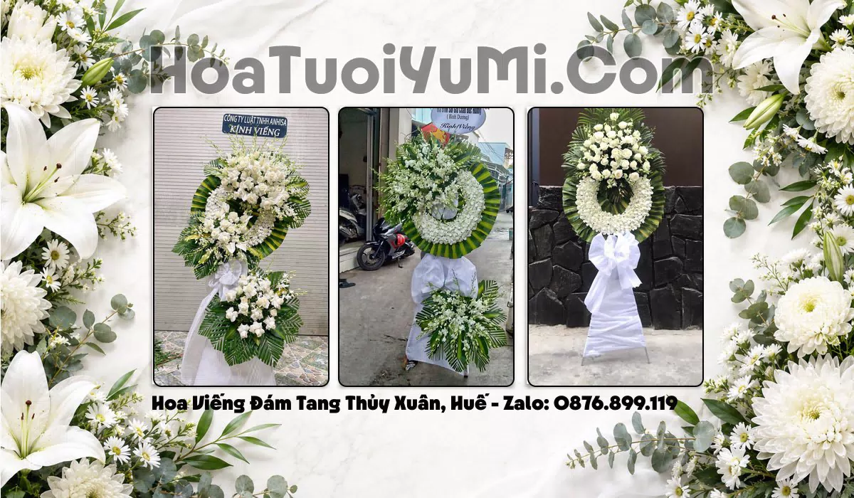Đặt Vòng Hoa Chia Buồn Tại Phường Thủy Xuân, Thành Phố Huế