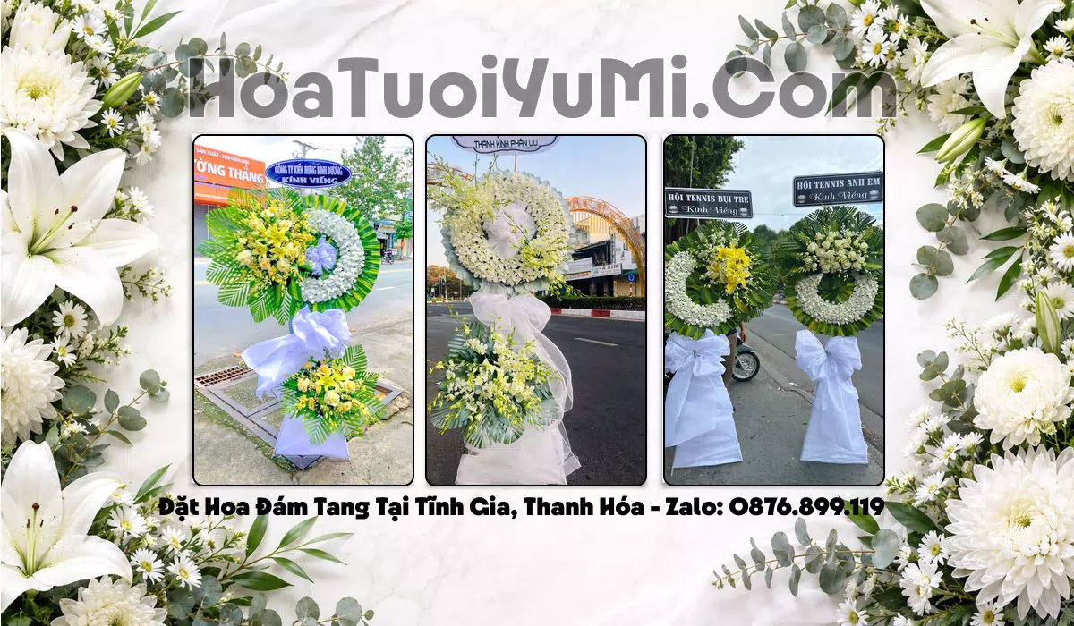 Vòng Hoa Viếng Tĩnh Gia, Thanh Hóa - Giao Kịp Giờ