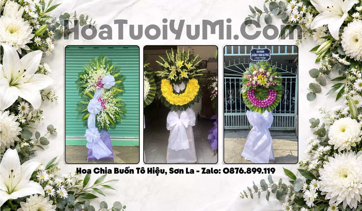 Vòng hoa tang lễ giao tận nơi tại Phường Tô Hiệu, Sơn La
