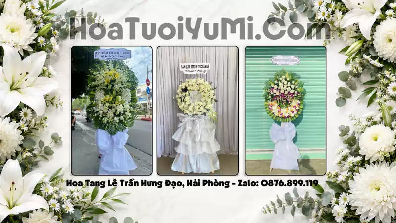 Đặt Hoa Viếng Đám Tang Tại Phường Trần Hưng Đạo, Hải Phòng
