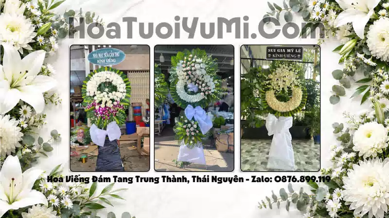 Đặt Hoa Phúng Viếng Tại Phường Trung Thành, Tỉnh Thái Nguyên