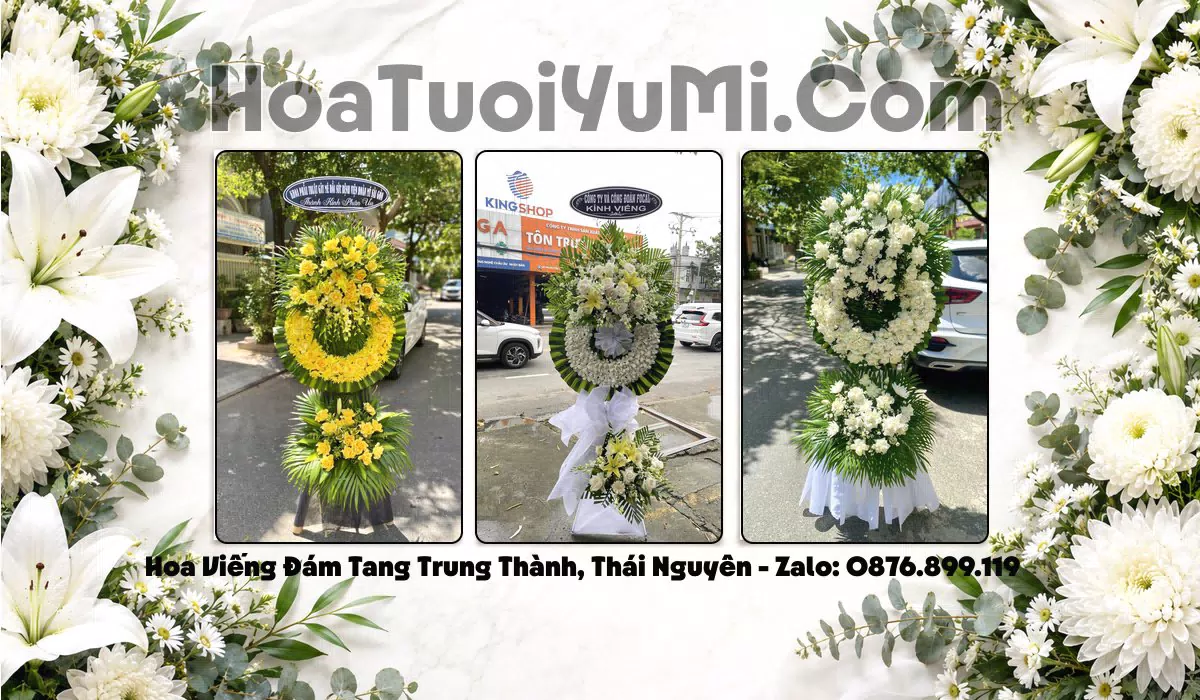 Kệ hoa tang lễ giao tận nơi tại Phường Trung Thành, Thái Nguyên