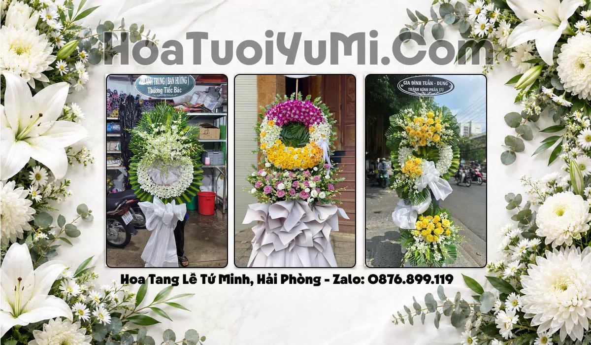 Đặt Hoa Viếng Đám Tang Tại Phường Tứ Minh, Hải Phòng