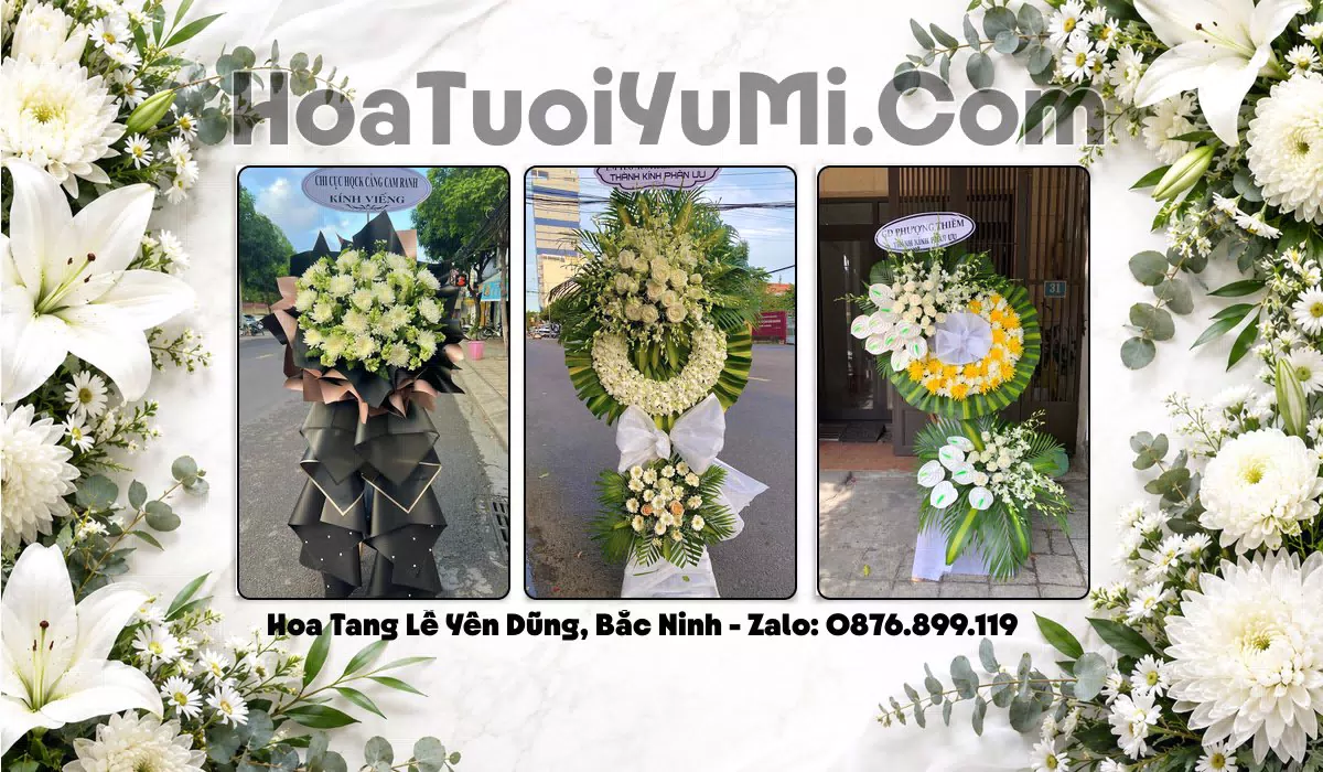 Kệ hoa tang lễ tại Phường Yên Dũng