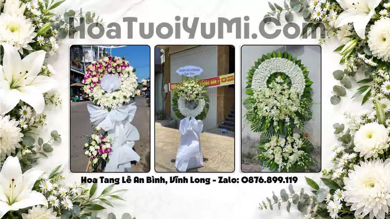 Đặt Vòng Hoa Đám Tang Tại Xã An Bình, Tỉnh Vĩnh Long