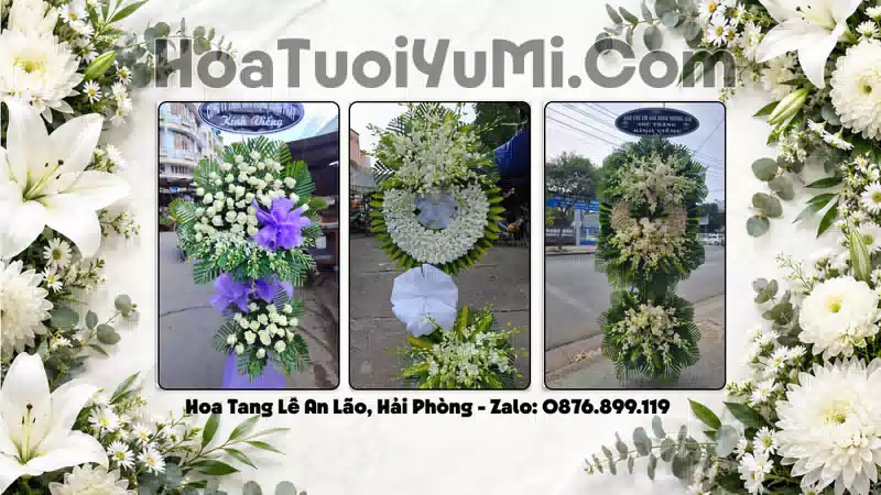 Đặt Vòng Hoa Đám Tang Tại Xã An Lão, Hải Phòng