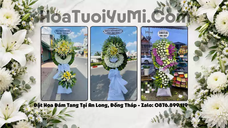 Đặt Vòng Hoa Tang Lễ Tại Xã An Long, Tỉnh Đồng Tháp