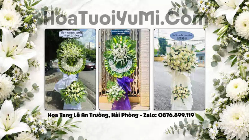 Đặt Vòng Hoa Đám Tang Tại Xã An Trường, Thành phố Hải Phòng