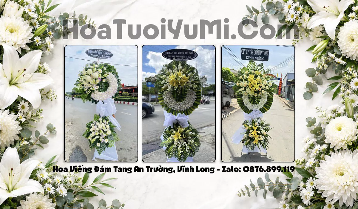 Đặt Vòng Hoa Chia Buồn Tại Xã An Trường, Tỉnh Vĩnh Long