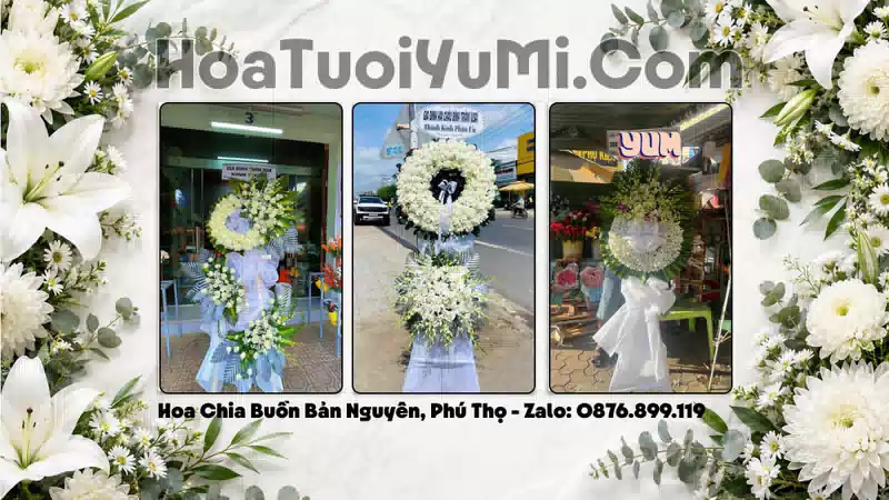 Đặt Vòng Hoa Đám Tang Tại Xã Bản Nguyên, Tỉnh Phú Thọ