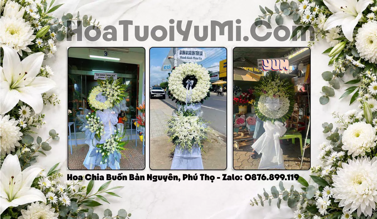 Đặt Vòng Hoa Đám Tang Tại Xã Bản Nguyên, Tỉnh Phú Thọ
