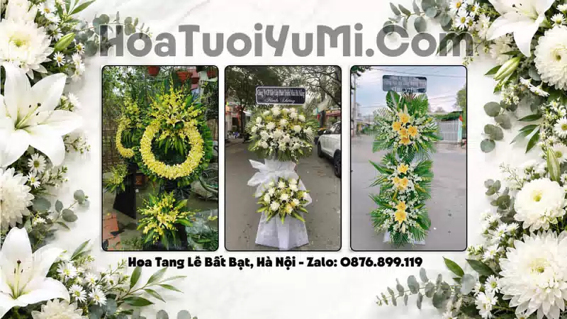 Đặt Hoa Phúng Viếng Tại Xã Bất Bạt, Thành Phố Hà Nội