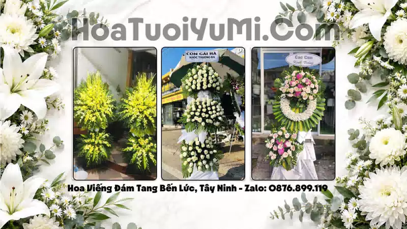 Đặt Vòng Hoa Tang Lễ Tại Xã Bến Lức, Tỉnh Tây Ninh