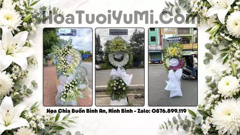 Đặt Vòng Hoa Chia Buồn Tại Xã Bình An, Ninh Bình