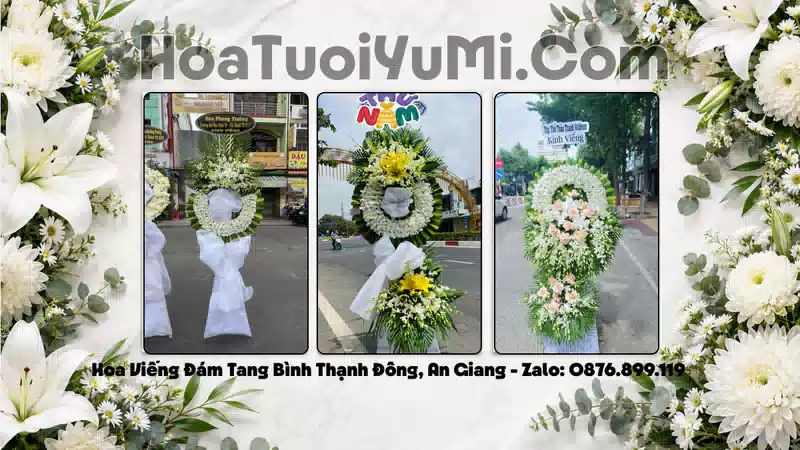 Hoa Tang Lễ Xã Bình Thạnh Đông, Tỉnh An Giang - Giao Nhanh