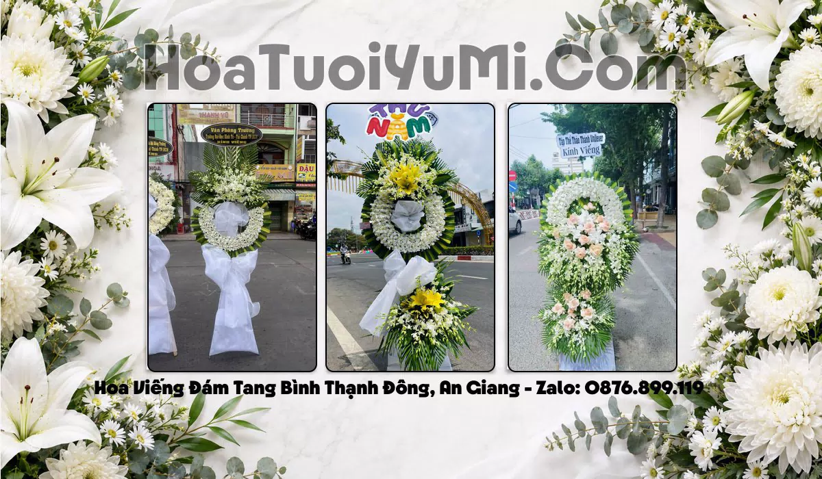 Hoa Tang Lễ Xã Bình Thạnh Đông, Tỉnh An Giang - Giao Nhanh