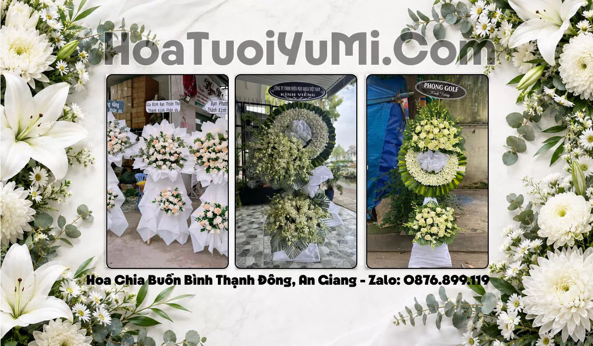 kệ hoa tang lễ tại Xã Bình Thạnh Đông, An Giang