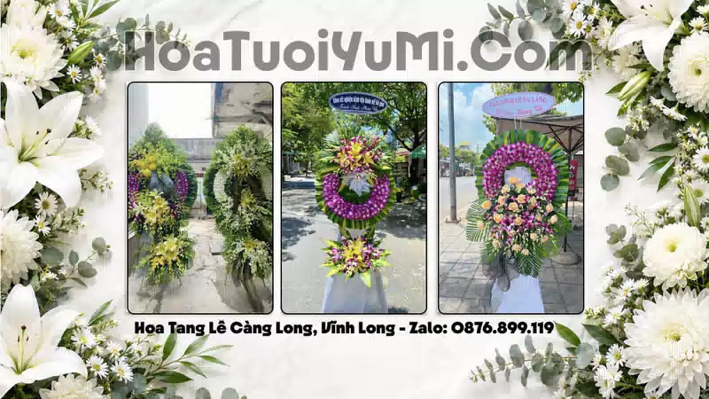 Đặt Vòng Hoa Chia Buồn Tại Xã Càng Long, Tỉnh Vĩnh Long
