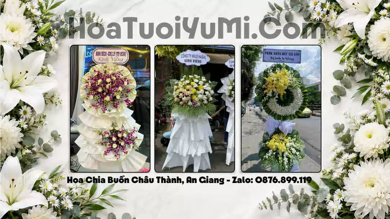 Đặt Vòng Hoa Tang Lễ Tại Xã Châu Thành, Tỉnh An Giang