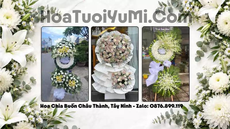 Đặt Vòng Hoa Chia Buồn Tại Xã Châu Thành, Tây Ninh