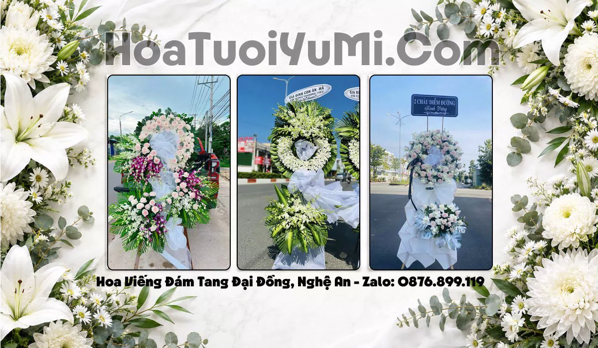 Đặt Vòng Hoa Tang Lễ Tại Xã Đại Đồng, Tỉnh Nghệ An