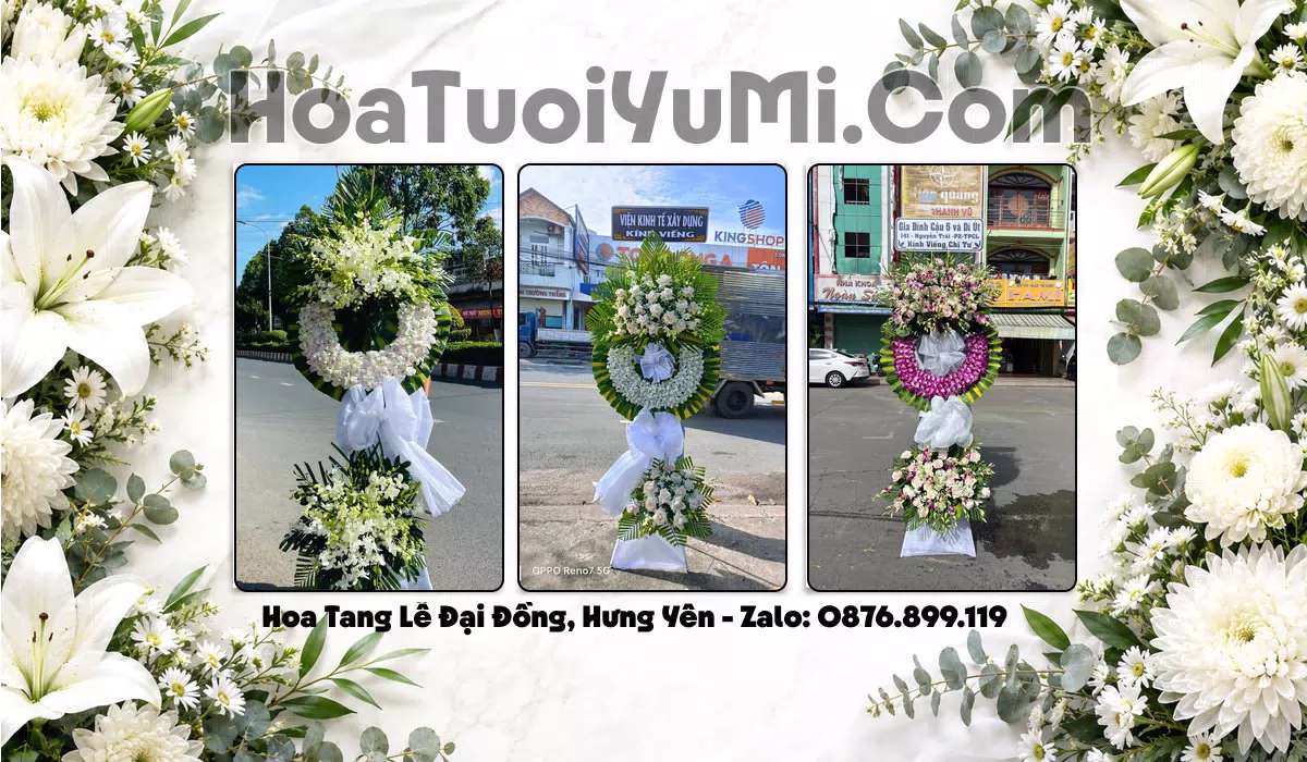 kệ hoa tang lễ Xã Đại Đồng Hưng Yên