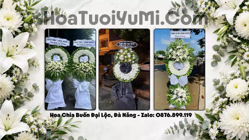 Đặt Vòng Hoa Chia Buồn Tại Xã Đại Lộc, TP Đà Nẵng