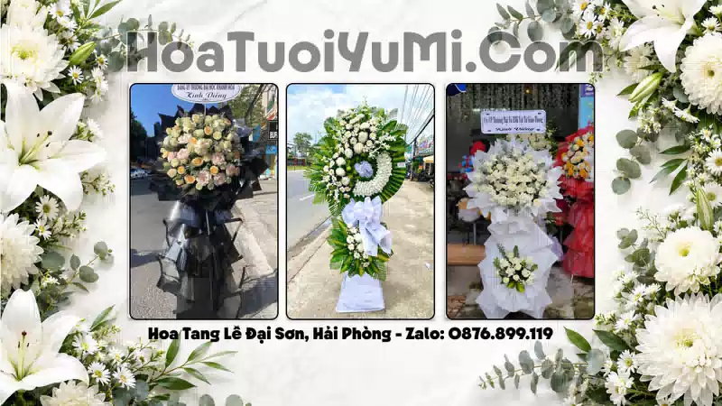 Đặt Vòng Hoa Đám Tang Tại Xã Đại Sơn, Thành phố Hải Phòng