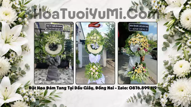 Đặt Hoa Tang Lễ Tại Xã Dầu Giây, Đồng Nai