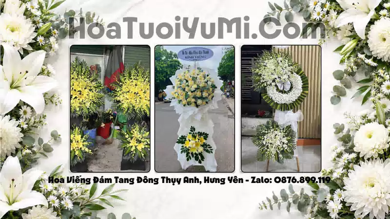 Đặt Vòng Hoa Tang Lễ Tại Xã Đông Thụy Anh, Tỉnh Hưng Yên