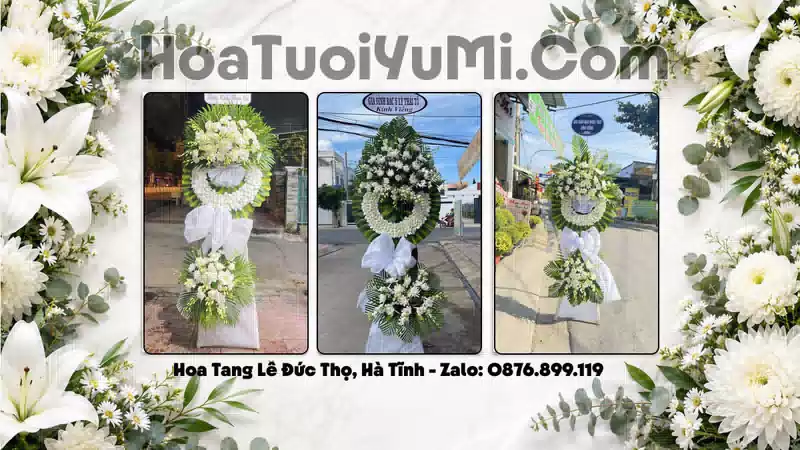 Điện Hoa Chia Buồn Xã Đức Thọ, Tỉnh Hà Tĩnh - Kịp Giờ Viếng