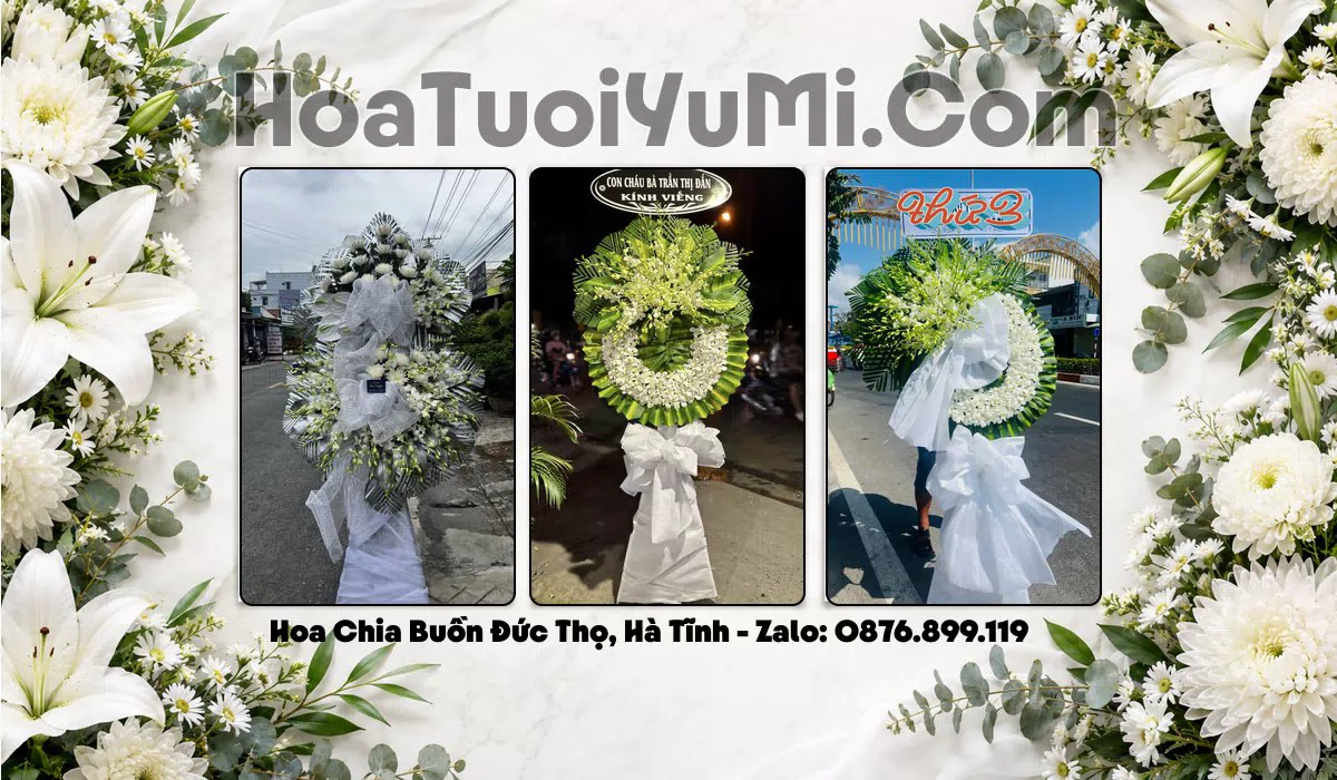 hoa chia buồn Xã Đức Thọ