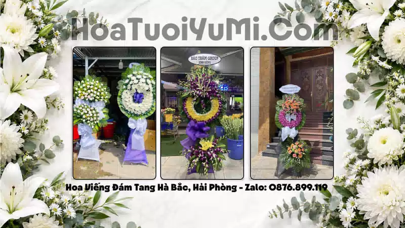 Đặt Vòng Hoa Tang Lễ Tại Xã Hà Bắc, Thành phố Hải Phòng
