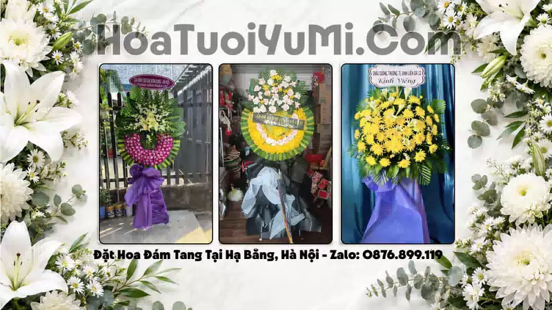 Đặt Vòng Hoa Chia Buồn Tại Xã Hạ Bằng, Hà Nội