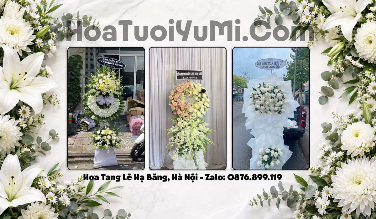 kệ hoa tang lễ tại Xã Hạ Bằng