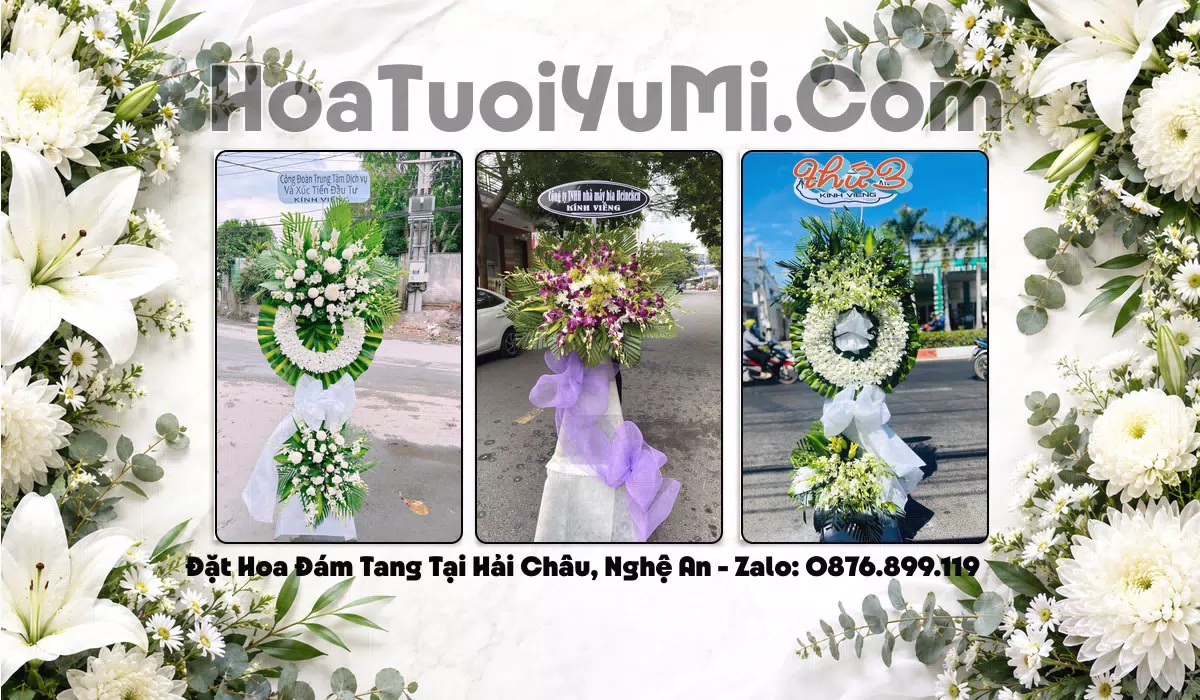 Vòng Hoa Viếng Xã Hải Châu, Nghệ An - Giao Kịp Giờ