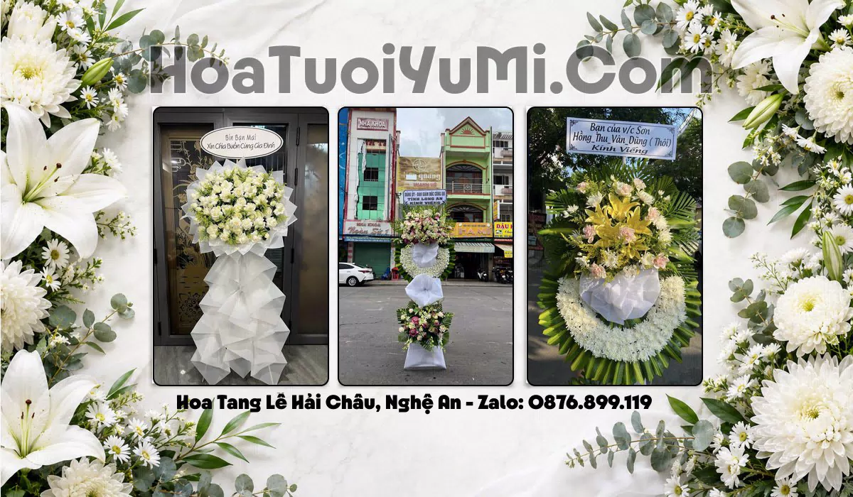 Kệ hoa tang lễ giao tận nơi Xã Hải Châu, Nghệ An