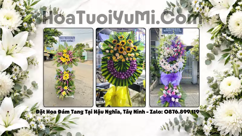 Đặt Vòng Hoa Tang Lễ Tại Xã Hậu Nghĩa, Tỉnh Tây Ninh