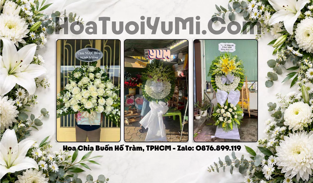 Đặt Hoa Viếng Đám Tang Tại Xã Hồ Tràm, Thành phố Hồ Chí Minh