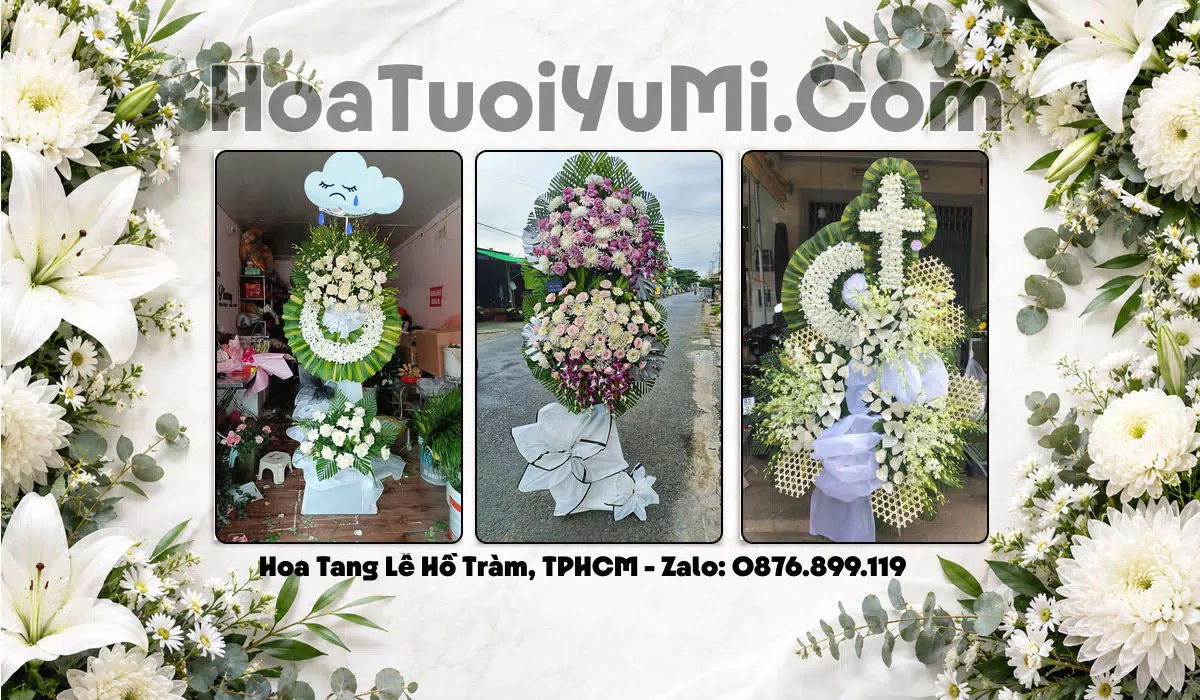 kệ hoa tang lễ Xã Hồ Tràm