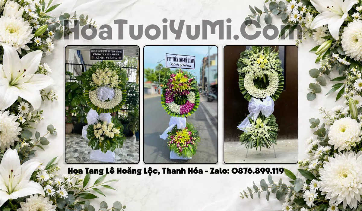 kệ hoa tang lễ giao tận nơi tại Xã Hoằng Lộc