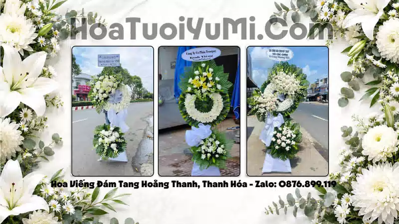 Đặt Vòng Hoa Đám Tang Tại Xã Hoằng Thanh, Tỉnh Thanh Hóa