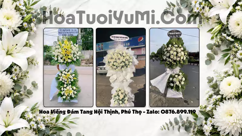 Đặt Vòng Hoa Tang Lễ Tại Xã Hội Thịnh, Tỉnh Phú Thọ